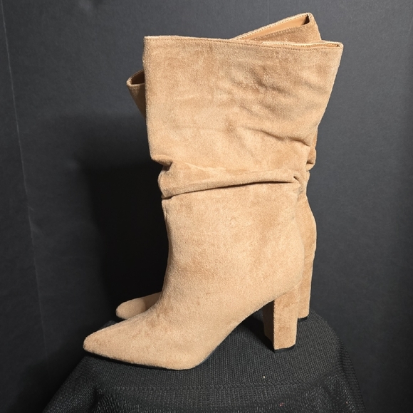 Shoes - Tan Suede Women's Boots